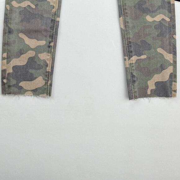 NWT HUDSON Barbara High Waist Super Skinny Ankle Jean Sz 23 Worn Camo - Picture 9 of 10